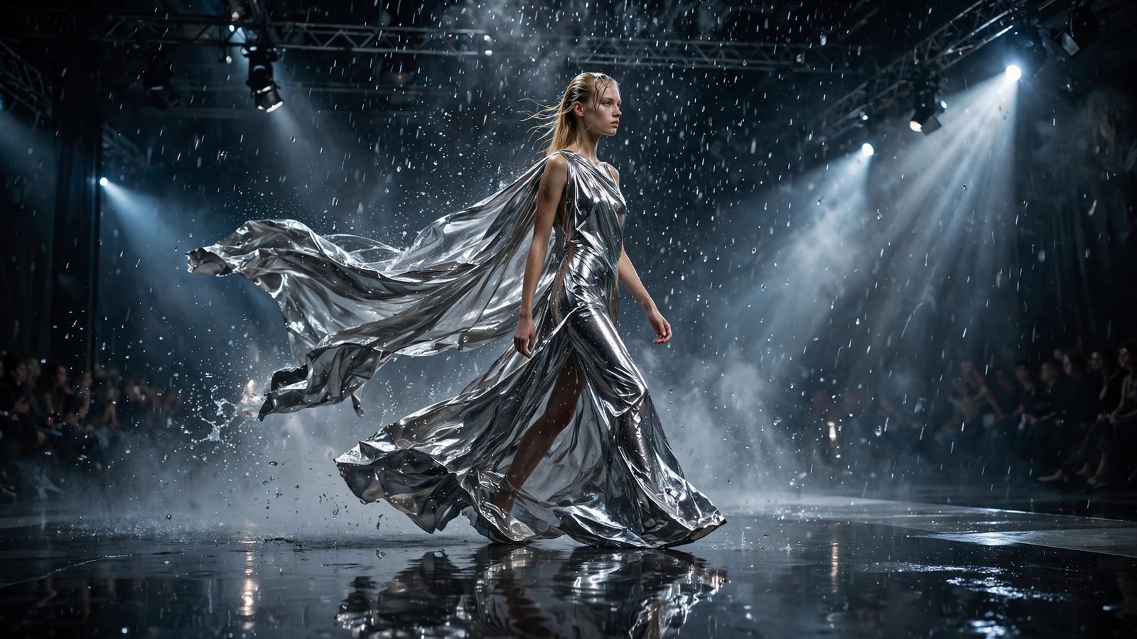 Runway in Rain reference